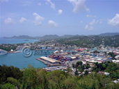 Castries Harbour St Lucia